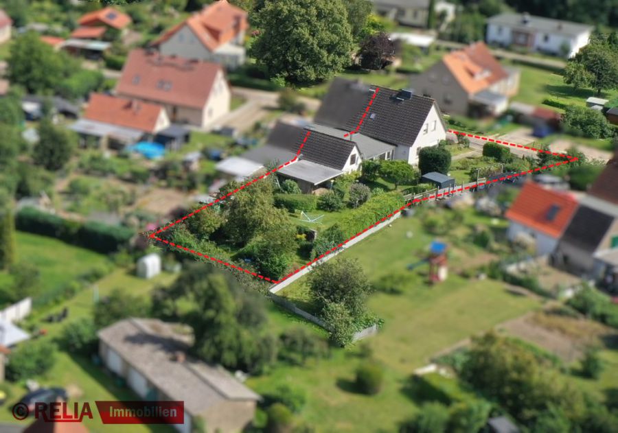 18276 Gülzow - Idyllische Doppelhaushälfte mit Wintergarten